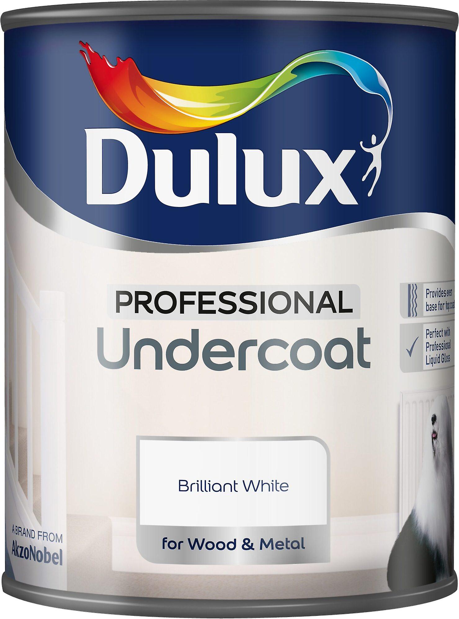 Dulux Professional Undercoat Paint 750ml White