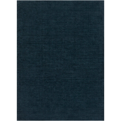 Mystique Wool Solid Navy Rug