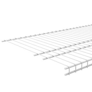 ClosetMaid SuperSlide 72 in. W x 16 in. D White Ventilated Wire Shelf 4735