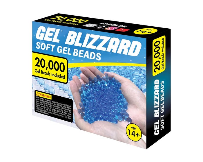 Gel Blizzard Gel Beads Refill Pack-03521