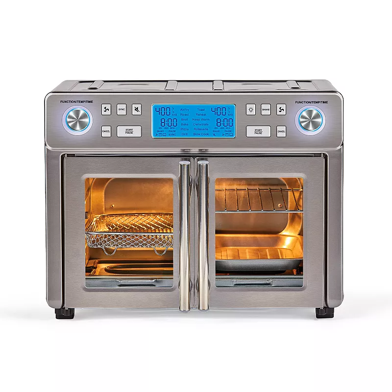 🔥(Last Day Sale 70% OFF) 💥CLEARANCE SALE💥Emeril Lagasse Dual Air Fryer Oven