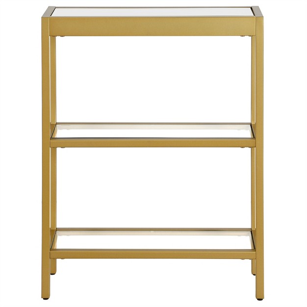 22 In Brass Finish Console Table Henn amp hart