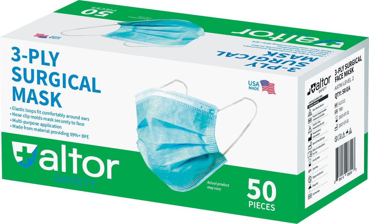 Altor Safety Disposable Dustamp Face Mask Disposable