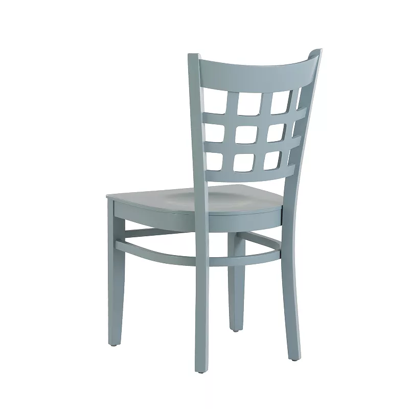 Linon Lola Side Chair 2-piece Set