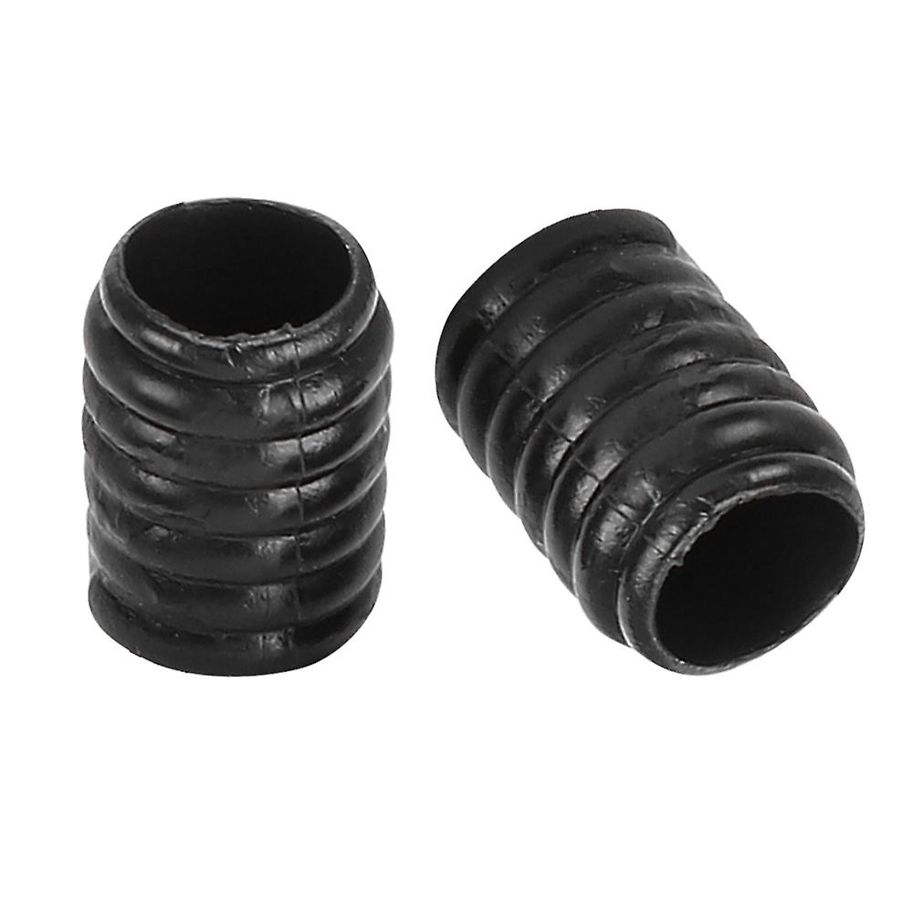 400pcs Adjustable Elastic Cord Buckle Multifunction Silicone Mouth-muffle Rope Plugblack