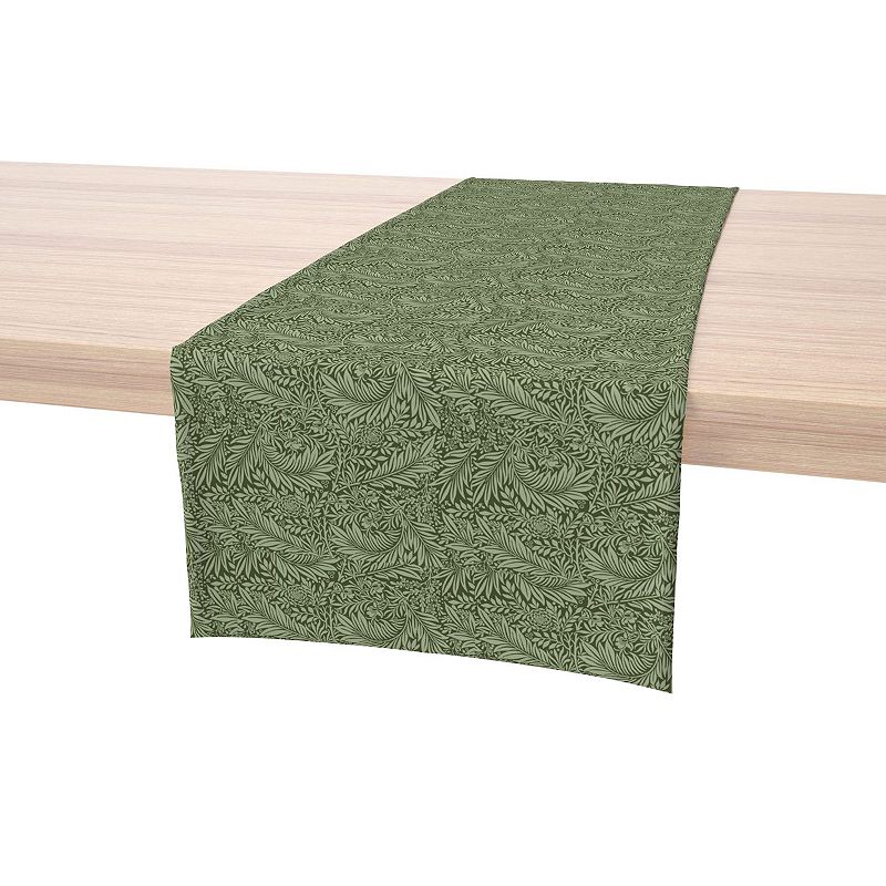 Table Runner， 100% Cotton， 16x72， Floral 83