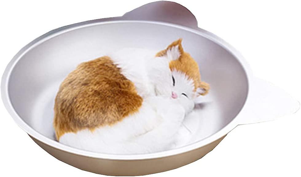 Kitchen pot Shaped Cat Nest Aluminum Kitchen pot Summer Cooling Cool Sleeping Cooling Nest