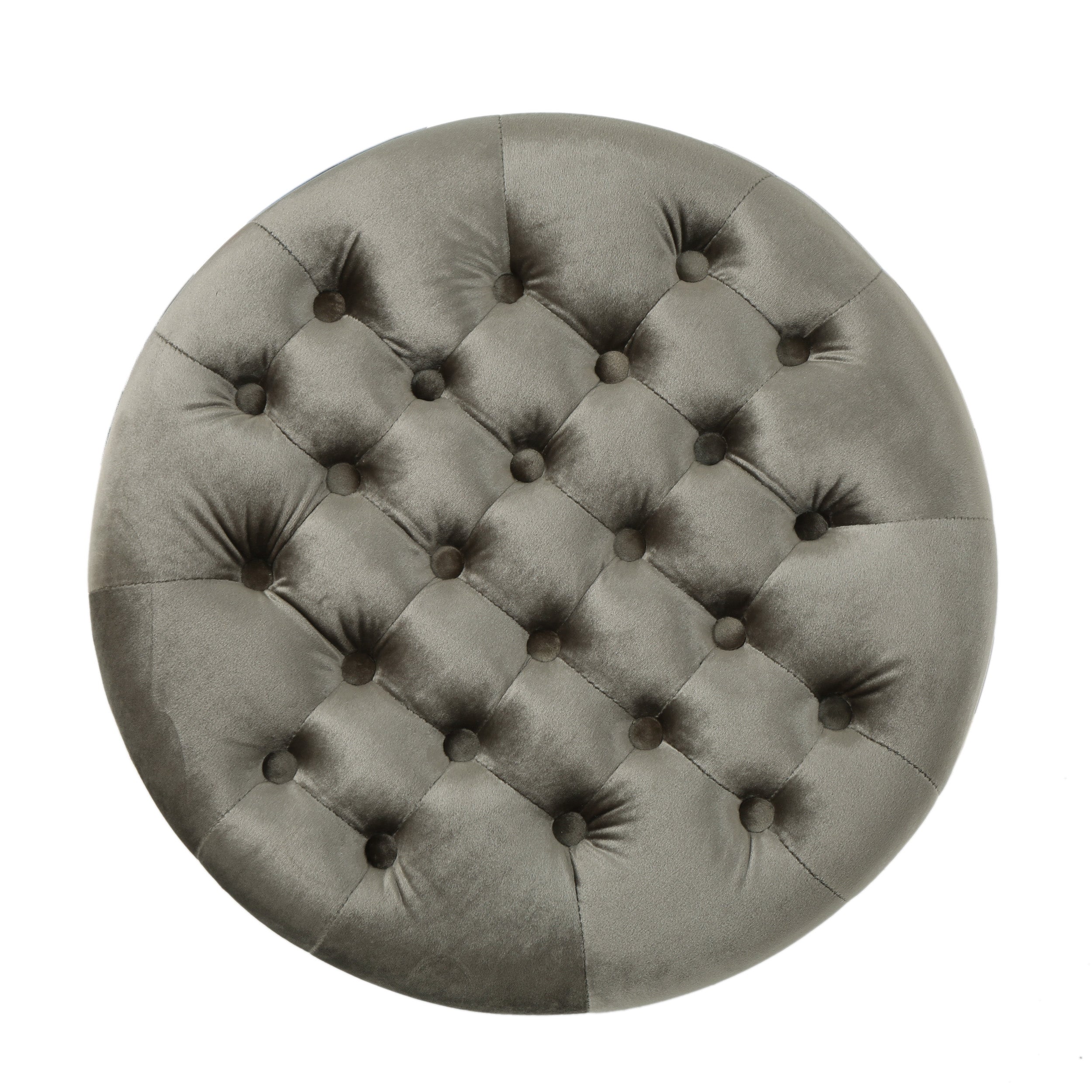 Daralis Glam Velvet Tufted Ottoman