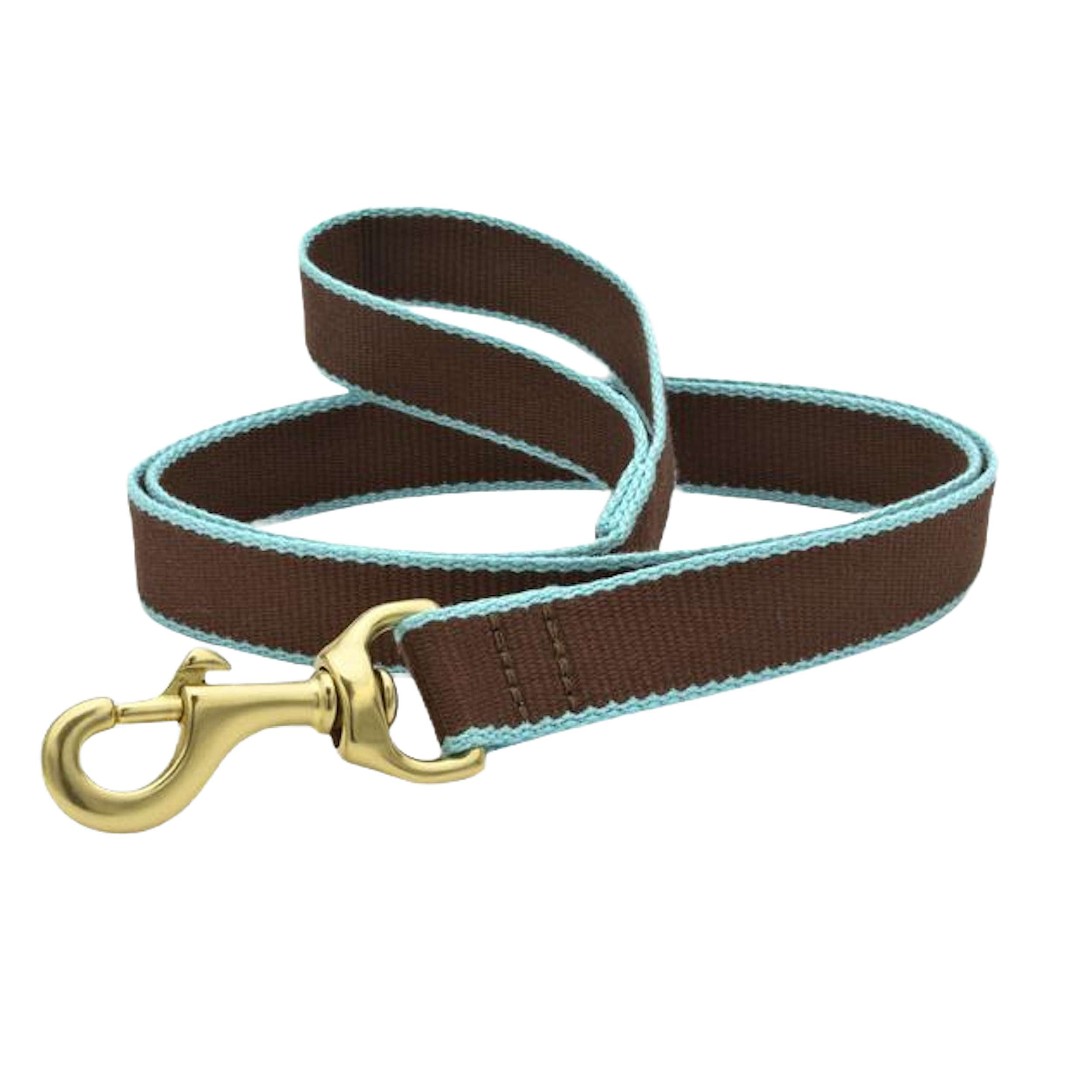 Collar | Brown & Aqua