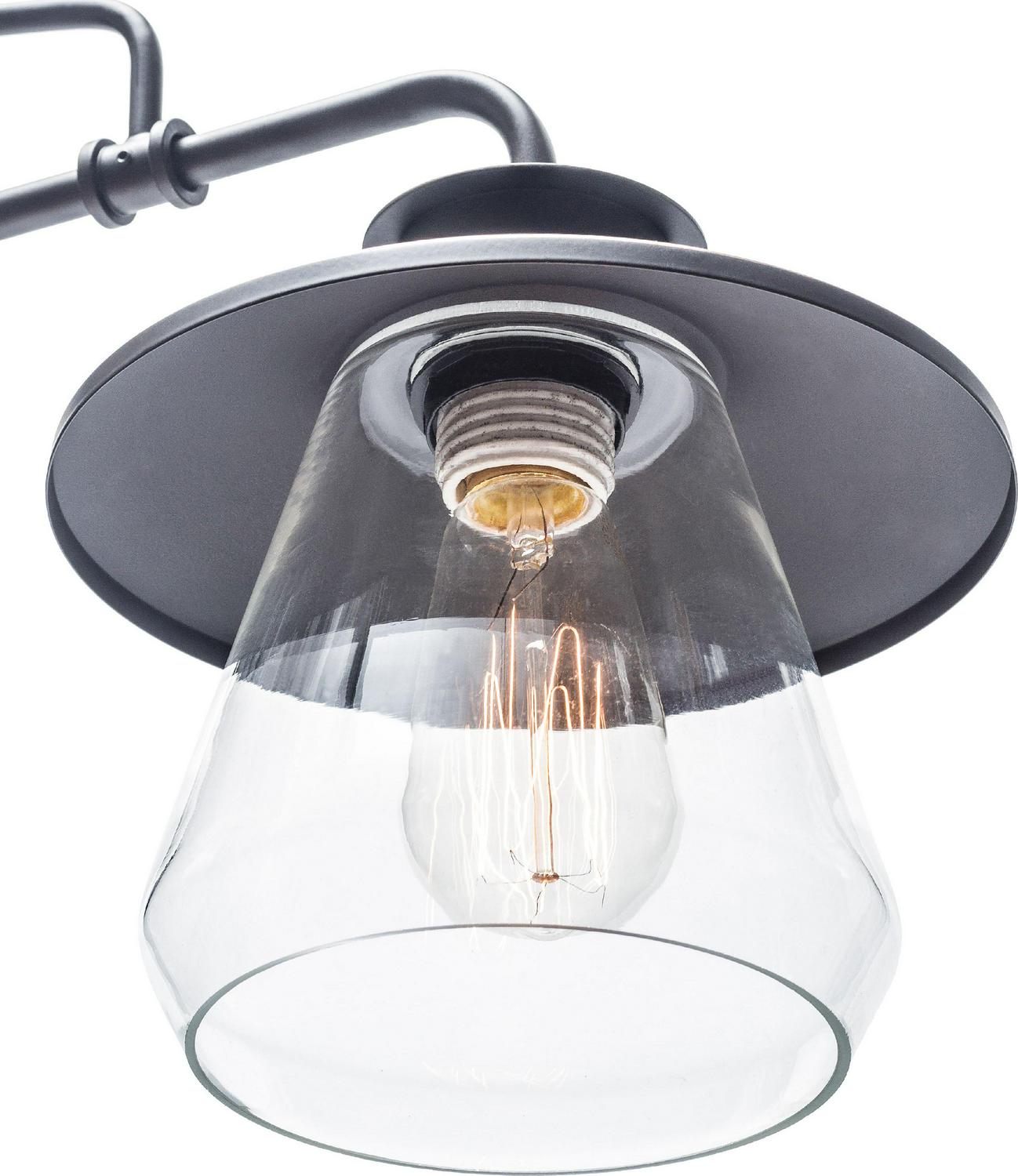 Globe Electric Nate 3-Light Oil Rubbed Bronze Pendant， 64845