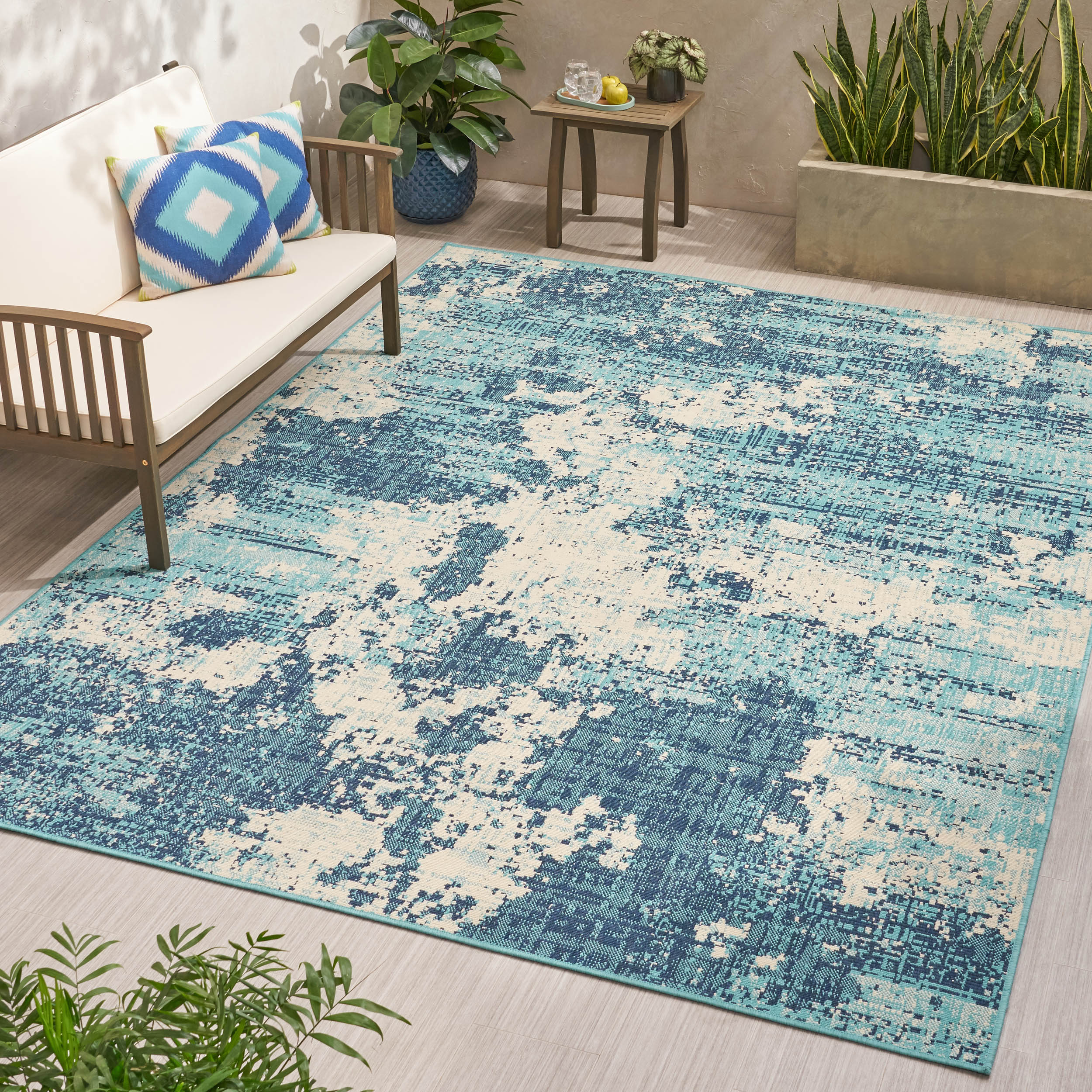 Derudder Indoor/Outdoor Area Rug