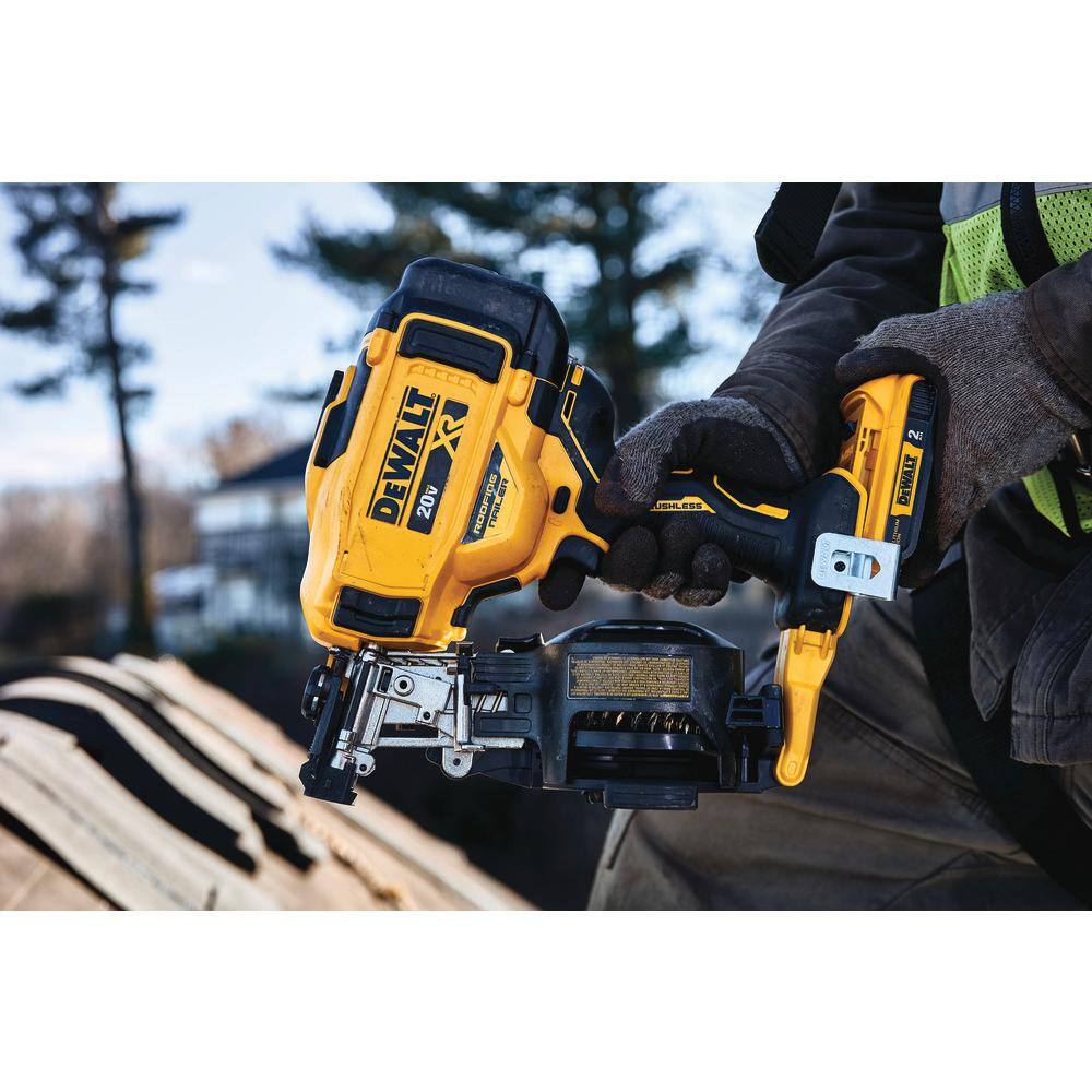 DEWALT DCN45RNB 20V MAX 15-Degree Cordless Roofing Nailer (Tool Only)