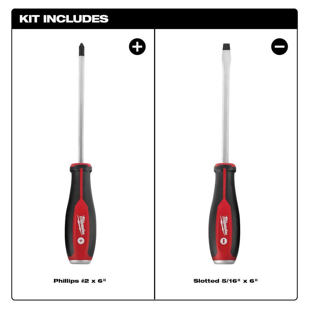 MW Close Quarters Tubing Cutter Set (3-Piece) W Demo Screwdriver Drivers (2-Piece) 48-22-4263-48-22-2702