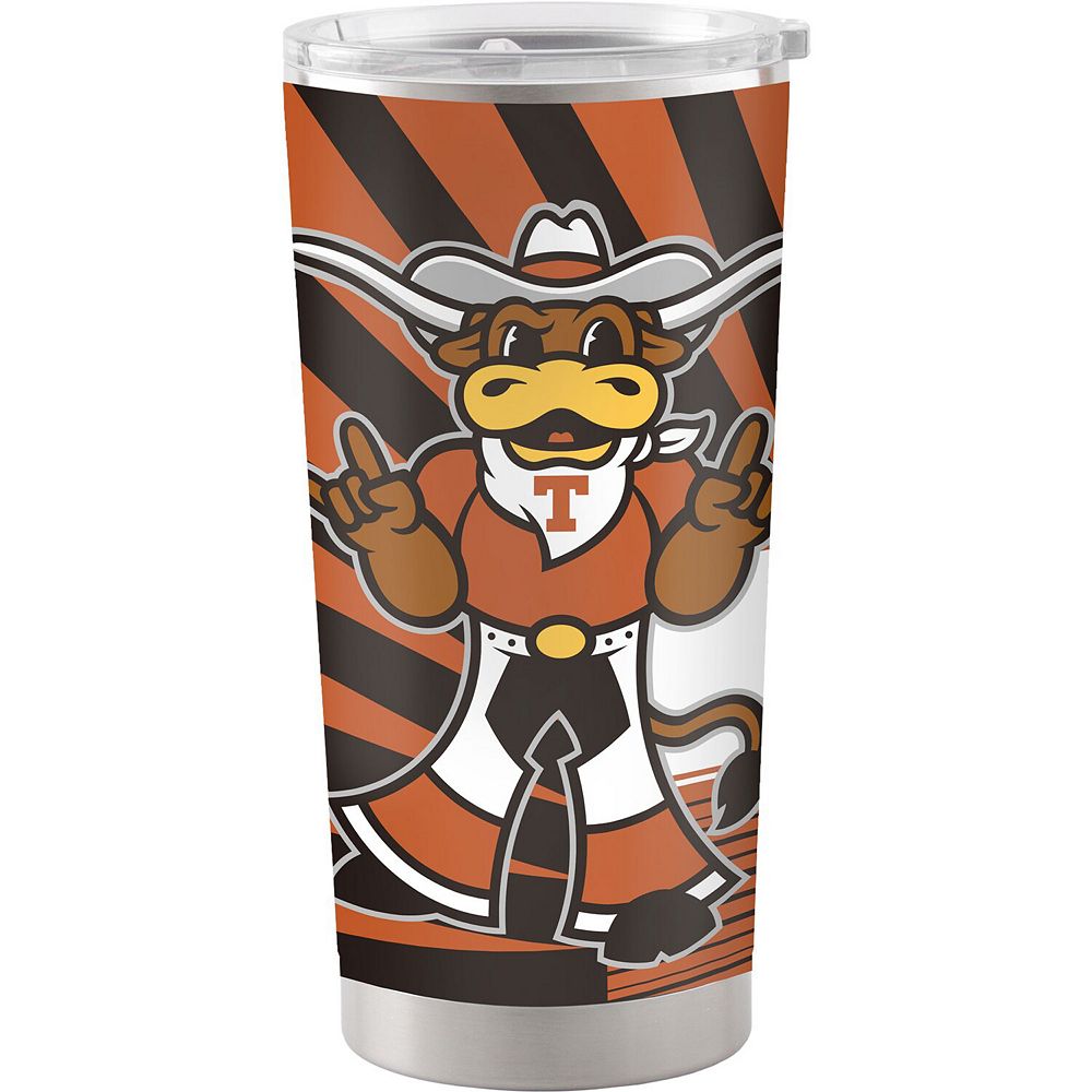 Texas Longhorns 20oz. Stainless Steel Mascot Tumbler