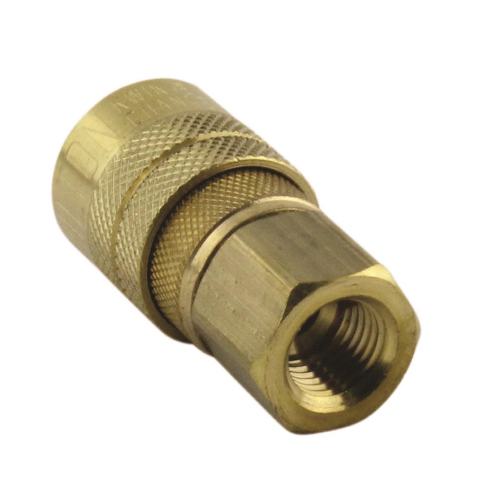 M Style Coupler 1/4 In. FNPT ;