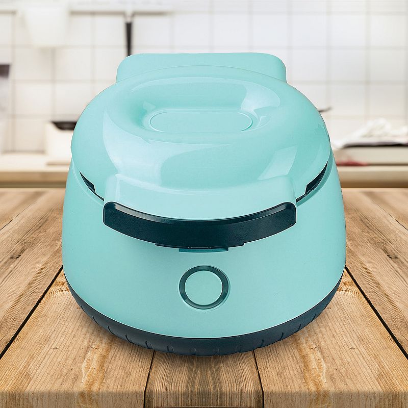 Brentwood 5 Inch Electric Waffle Bowl Maker in Blue