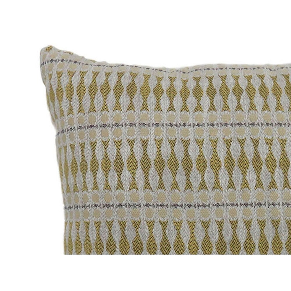 Contemporary Style Simple Traditionally Designed Set of 2 Throw Pillows  Yellow