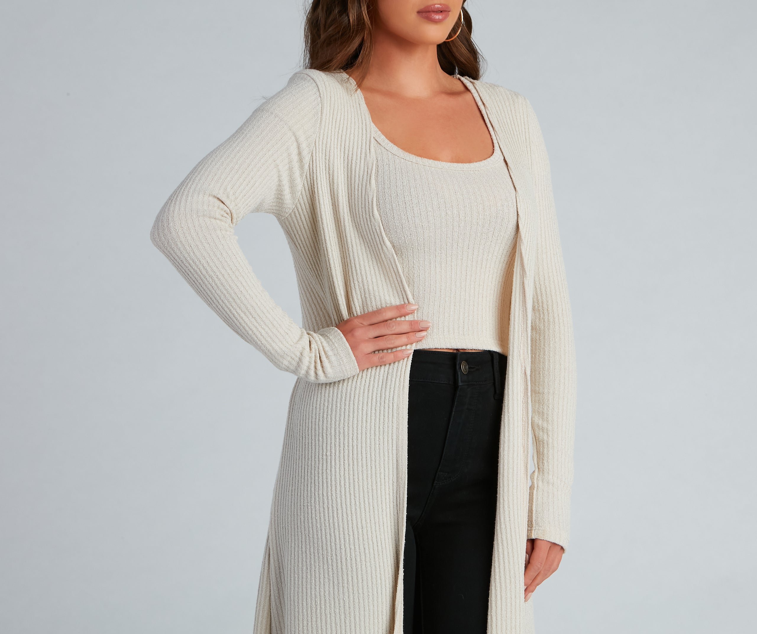 Keeping Knit Cozy Basic Duster