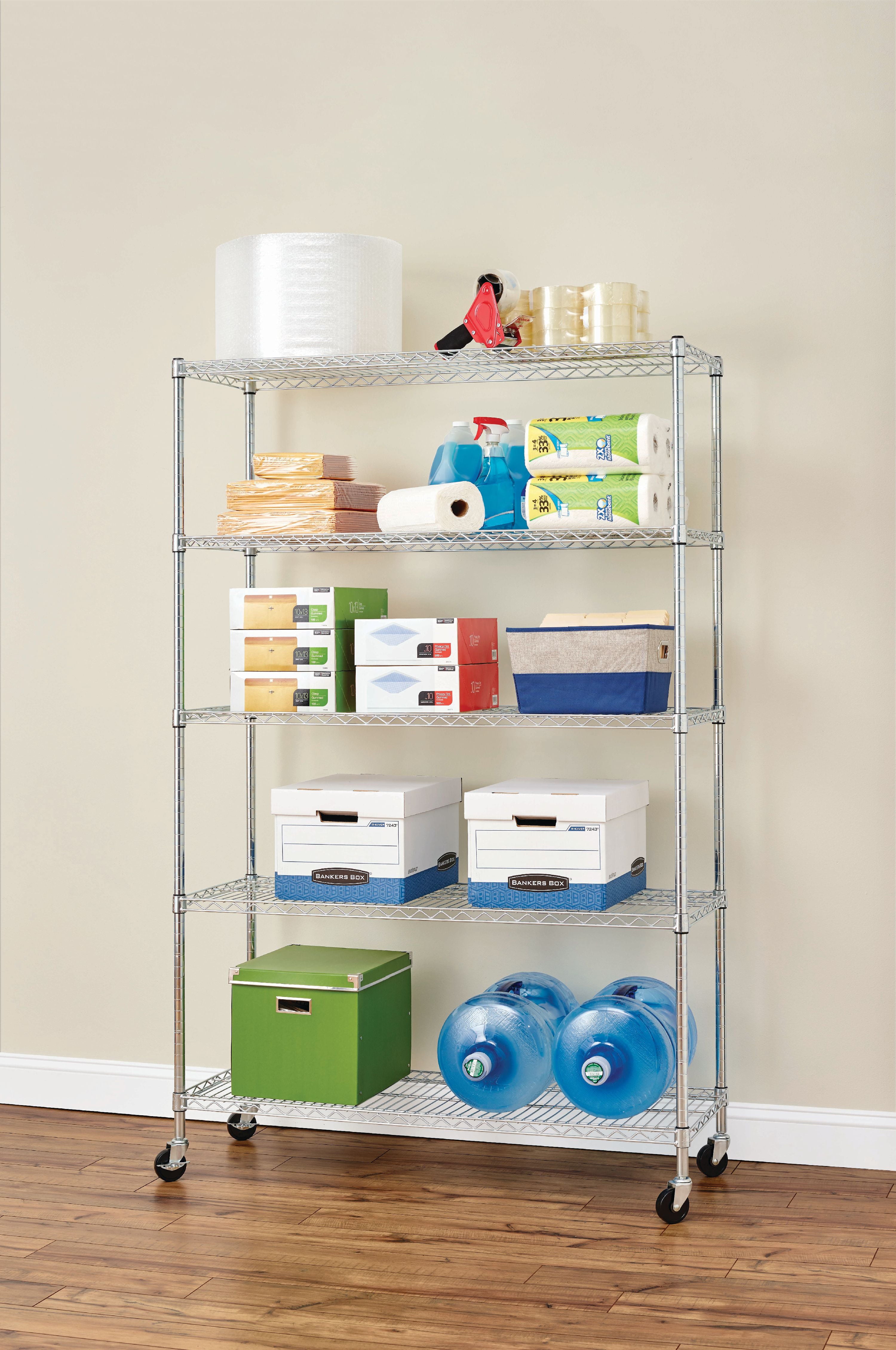 HSS 5 Tier Wire Shelf Unit 18