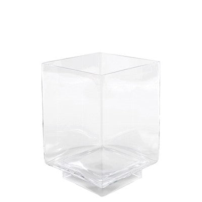 Square vase 29cm