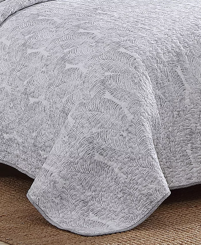 Tommy Bahama Home Tommy Bahama Distressed Water Leaves 2-Pc. Quilt Set， Twin