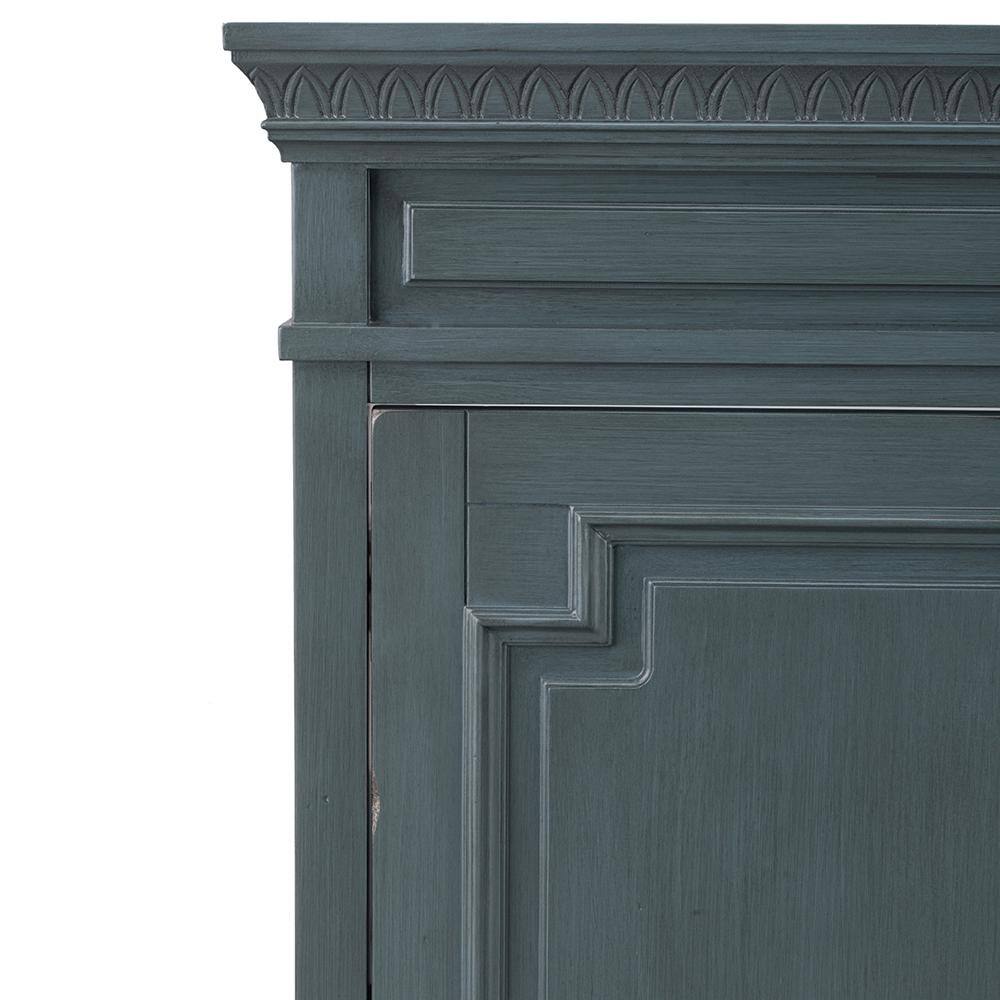 Home Decorators Collection Cailla 36 in. W x 21.50 in. D Bath Vanity Cabinet Only in Distressed Blue Fog CKBV3622D