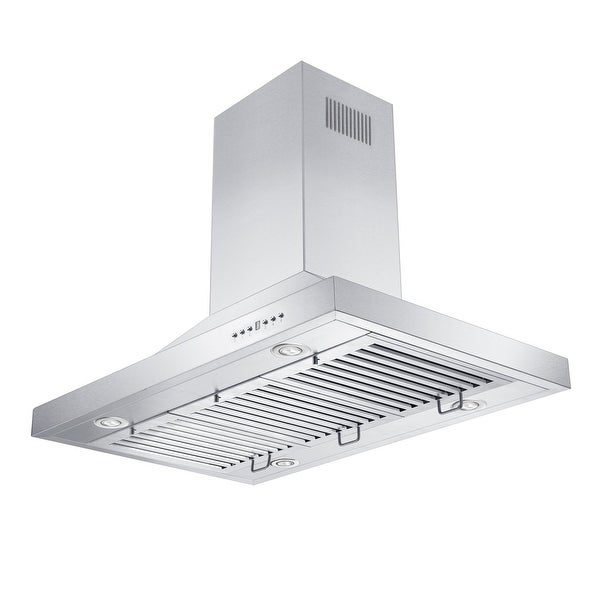 ZLINE Ducted Island Mount Range Hood with Remote Blower