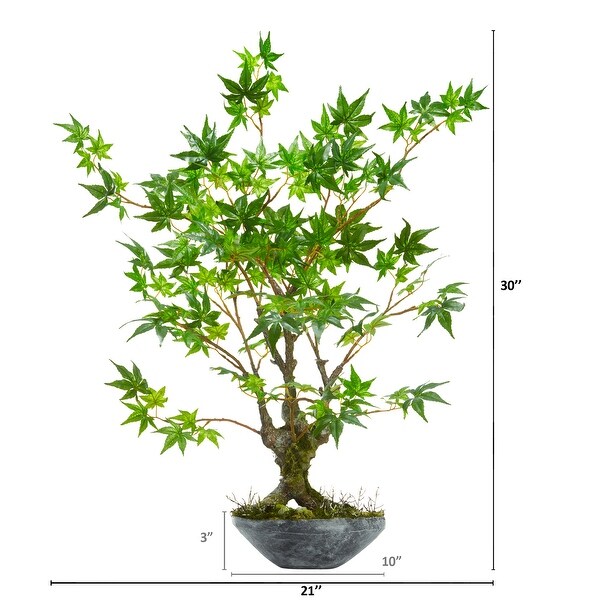 30 Maple Bonsai Artificial Tree in Planter