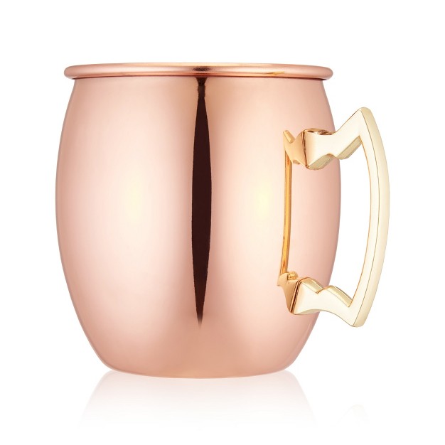 True Moscow Mule Mug Stainless Steel Copper Cups