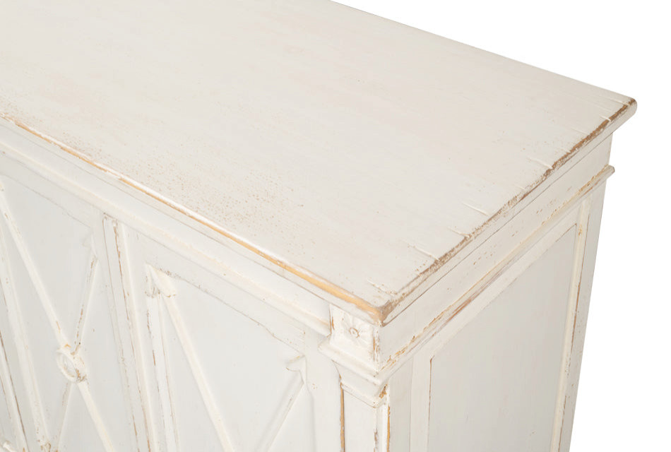 Marksman Sideboard Whitewash   Traditional   Console Tables   by Sideboards and Things  Houzz