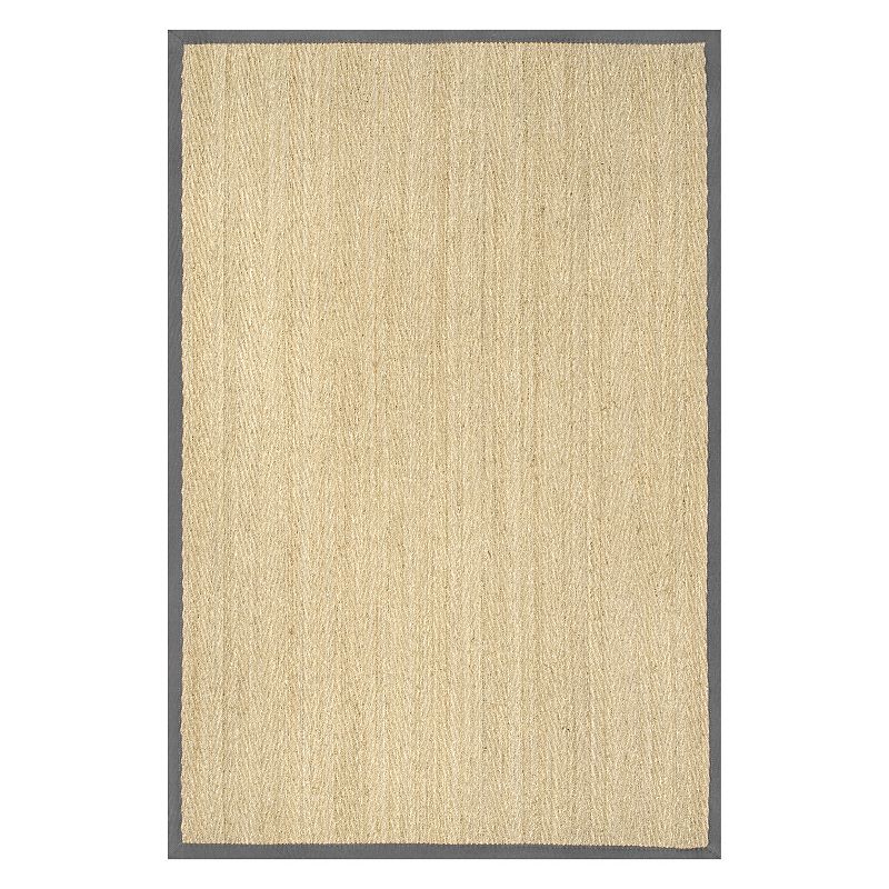 nuLOOM Larnaca Seagrass Herringbone Indoor/Outdoor Area Rug