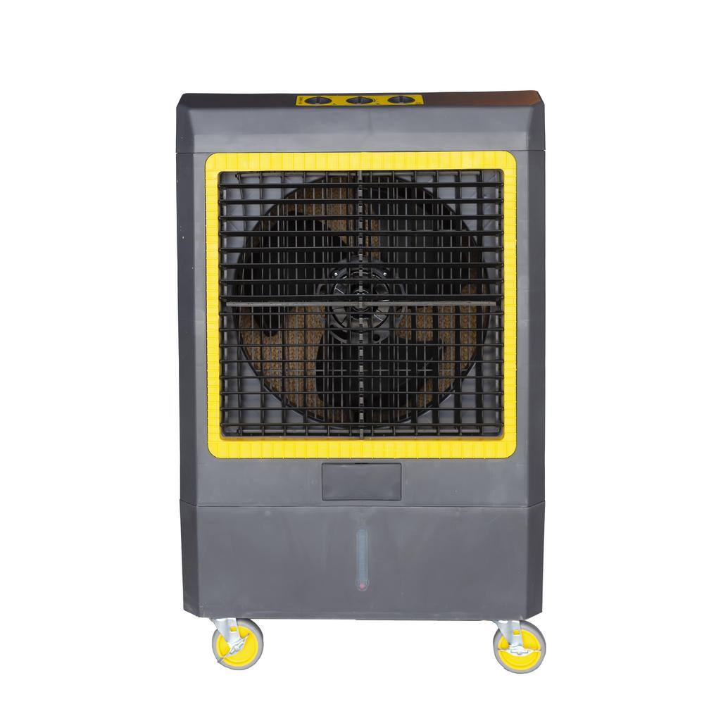 Hessaire Hi-Viz Series 5300 CFM 3-Speed Portable Evaporative Cooler (Swamp Cooler) for 1600 sq. ft. M250-2