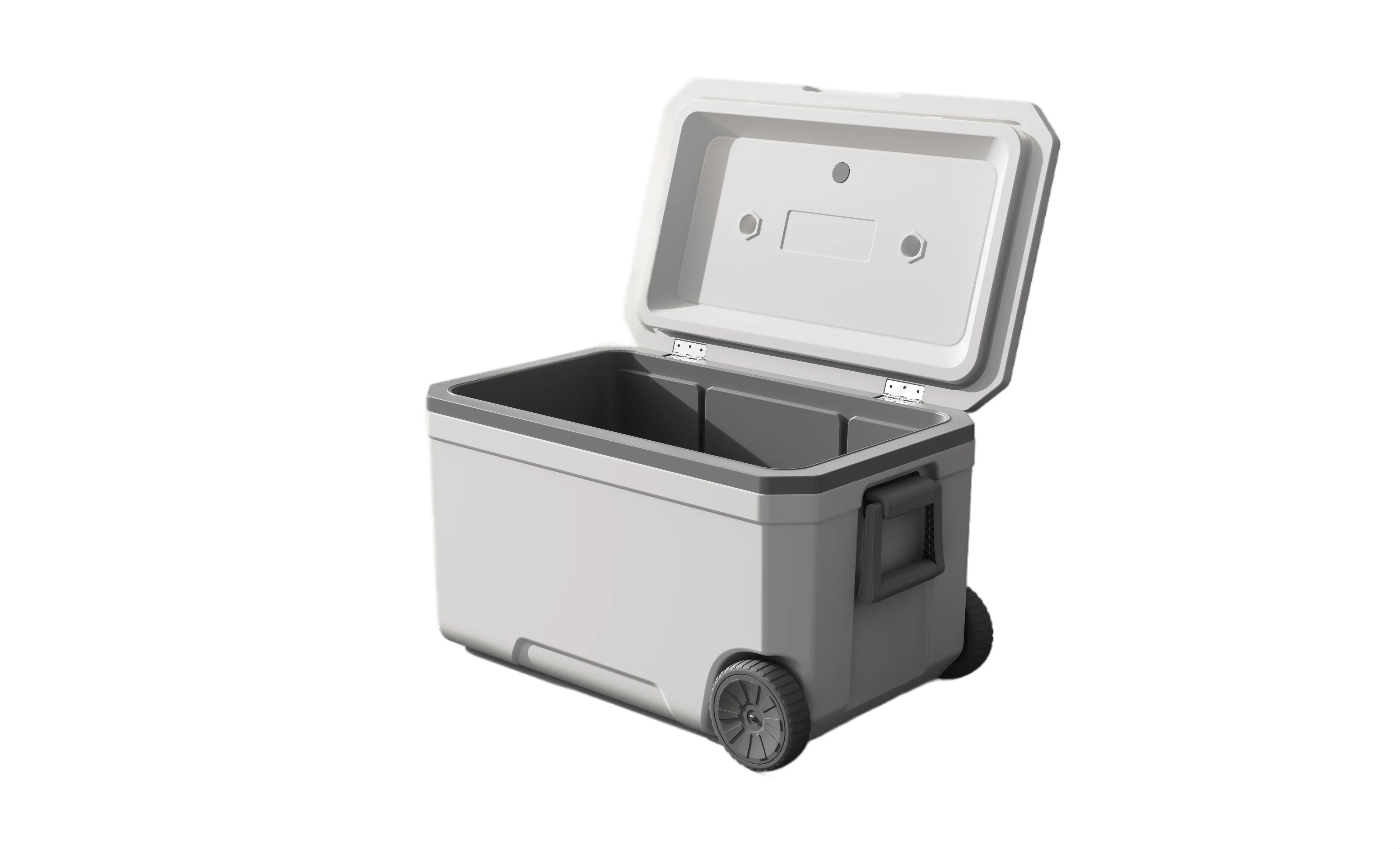 NPOT 70L Cooler Box with Locking Portable Cooler with Heavy Duty Wheels  Leak Proof Wheeled Cooler