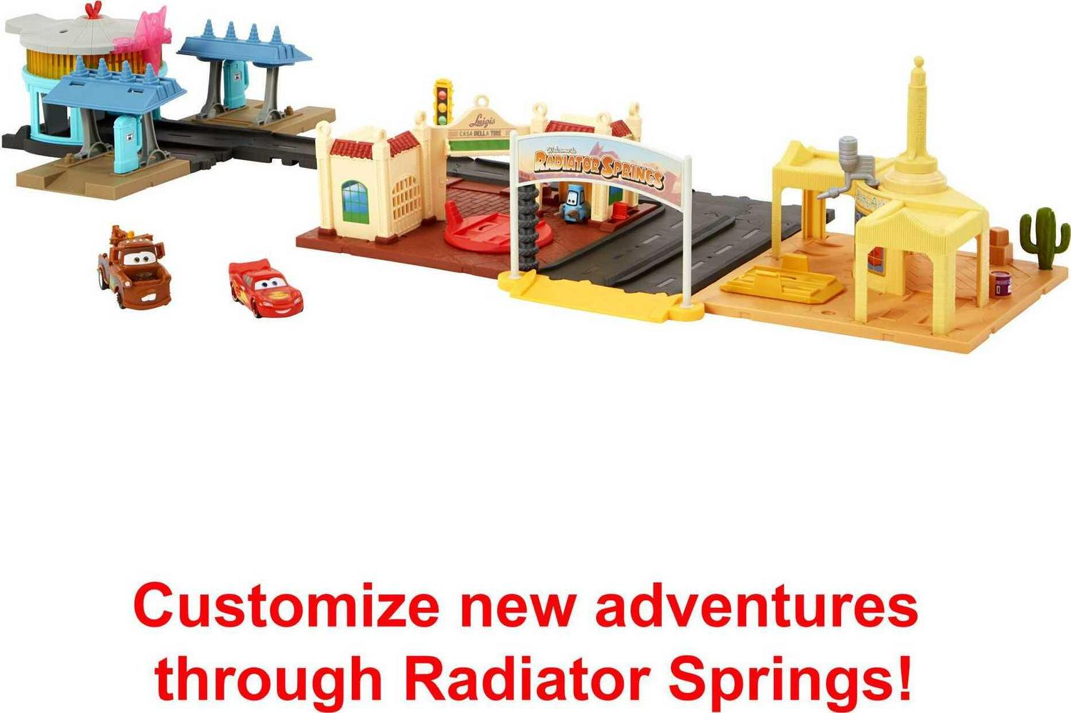 Disney and Pixar Cars Toys On The Road Radiator Springs Tour Playset  Crowdfused