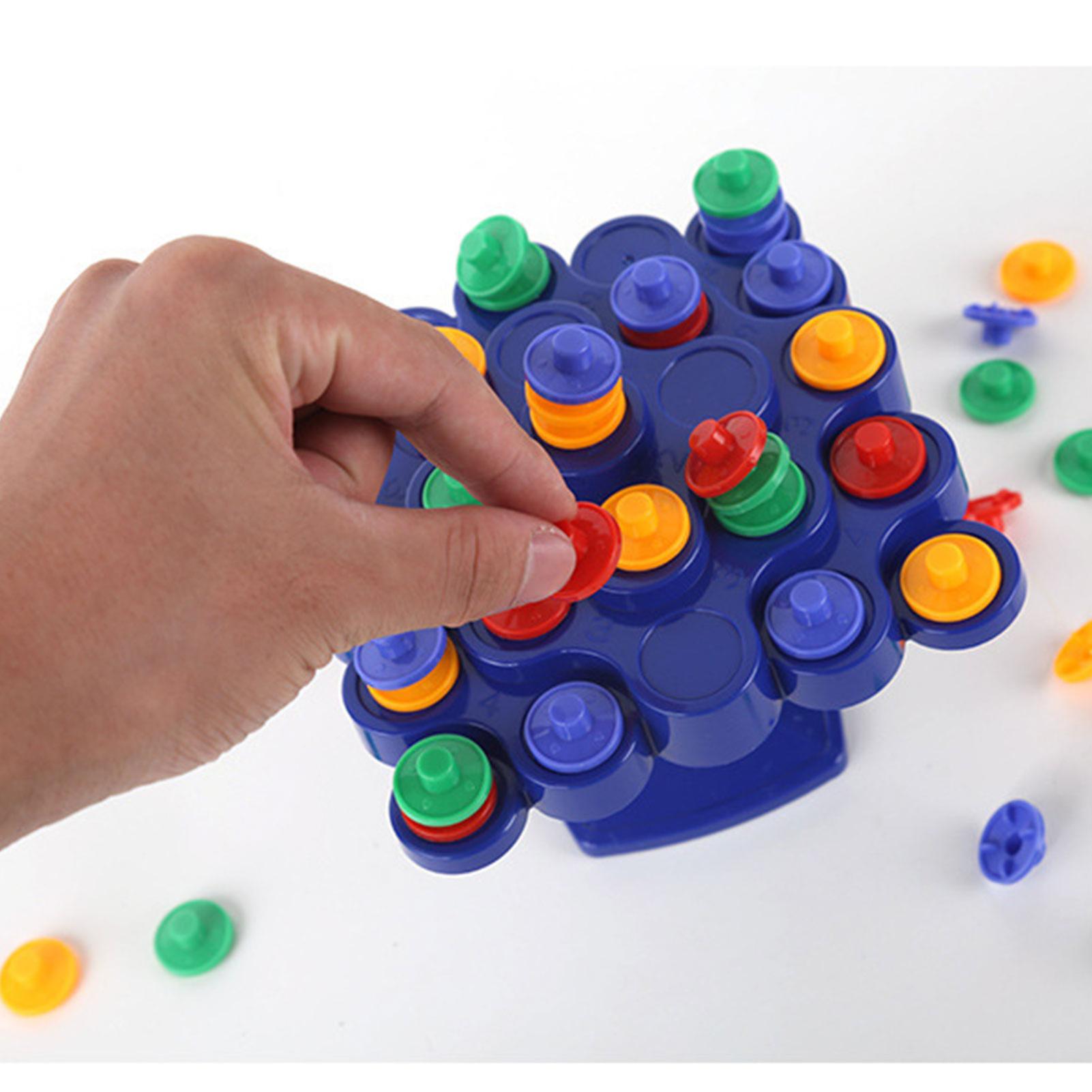 Board Game Roll The Dice And Place Pieces Balancing Toys