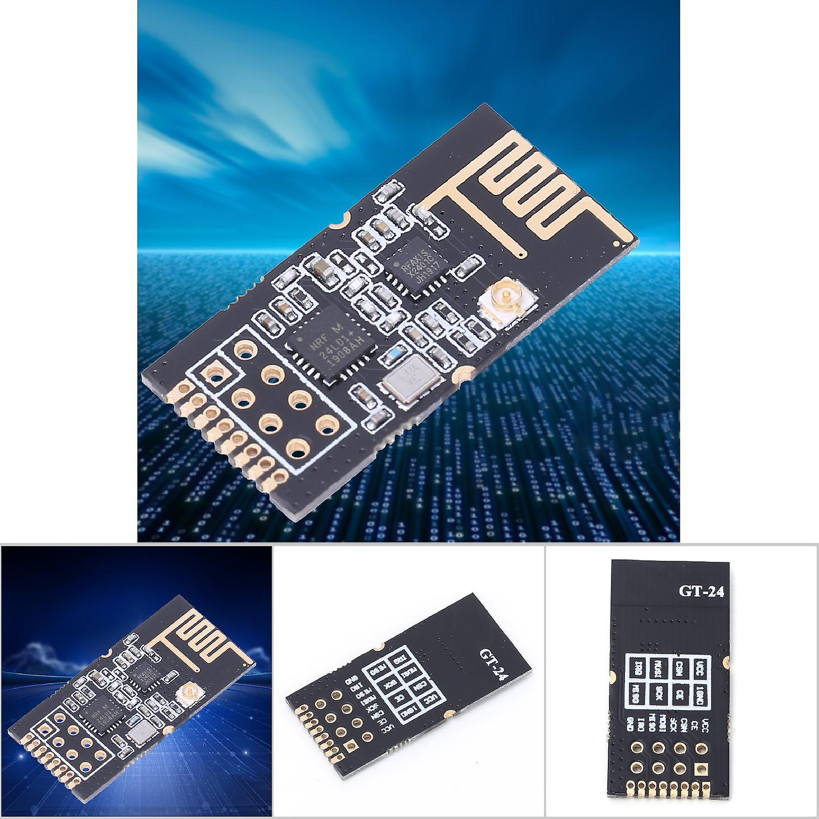 Gt-24 Digital Wireless Transmission Module Industrial Grade 2.4g Nrf24l01+palna Module(paste Mounting )