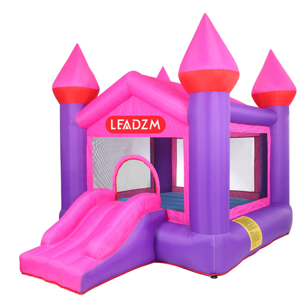 Inflatable Bounce House for Kids, 420D Oxford Cloth Bouncy Castle with Slide/Blower