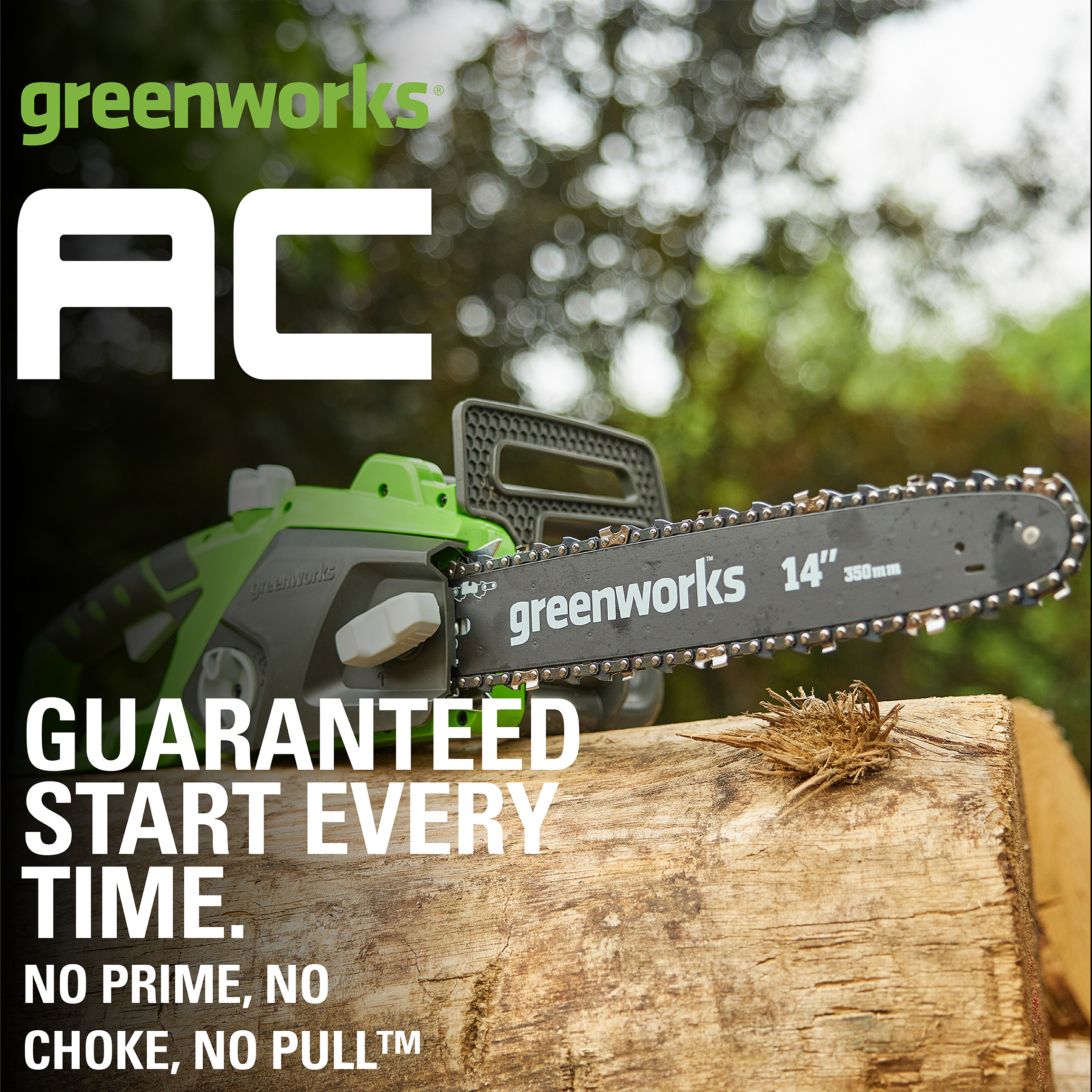 Greenworks 105 Amp 14-inch Corded Electric Chainsaw， 20222