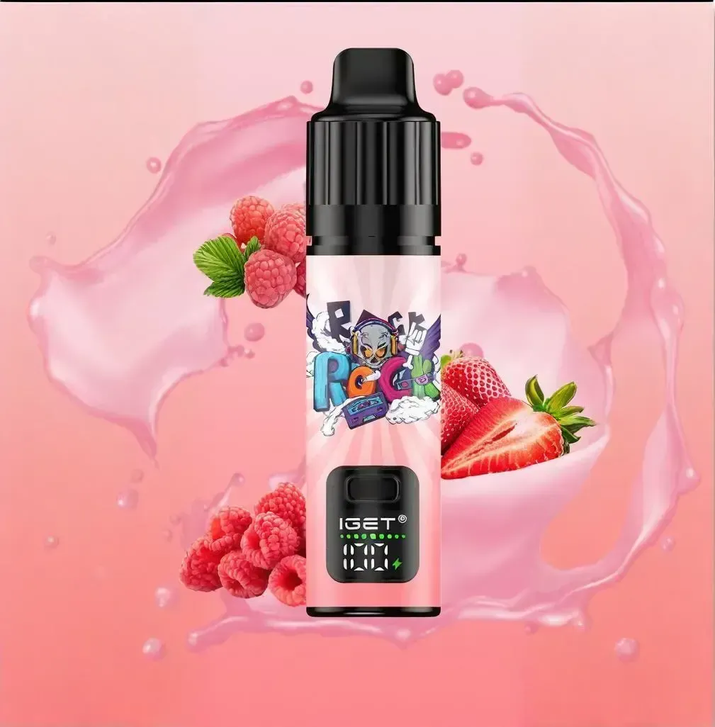IGET BAR PLUS S3 10000 | Strawberry Raspberry Delight – 10,000 Puffs of Crisp Fruity Bliss