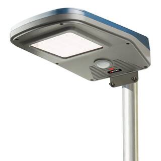 Wagan Tech Solar Power Blue Motion Activated Outdoor Integrated LED Landscape 2000 Lumens Flood Light EL8590