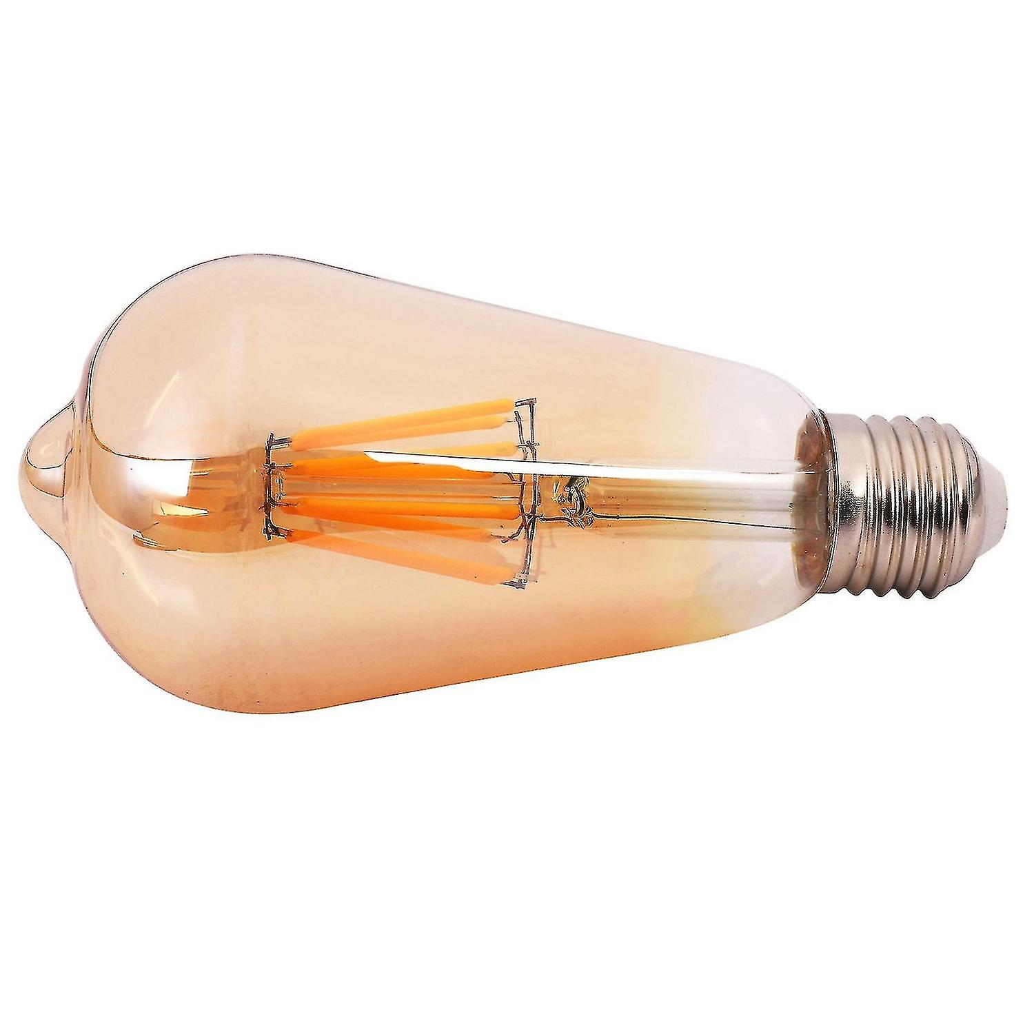 8w Bulb Light Golden Cover Light Color:gold Yellow(2200k) 220v