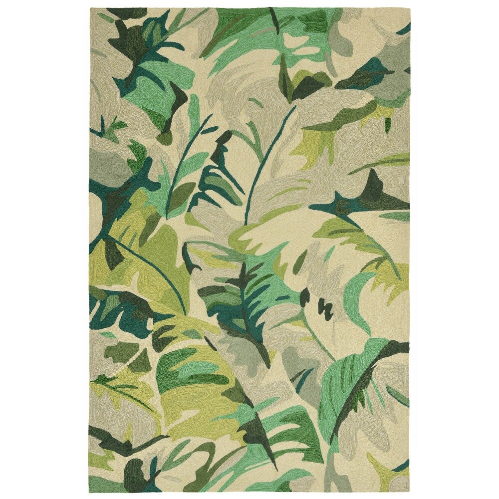 Liora Manne Capri Palm Leaf Indoor/Outdoor Rug