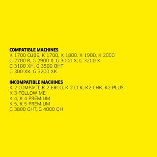 Karcher 25 ft. 3600 PSI Universal ReplacementExtension Hose for Pressure Washers - Quick-ConnectM22 8.756-105.0