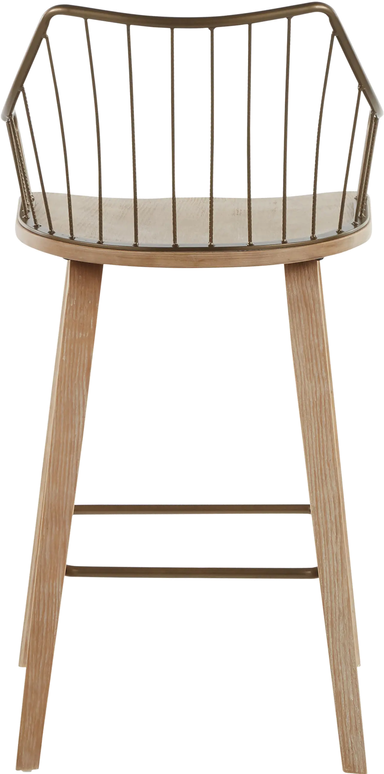 Winston Whitewash Counter Stool