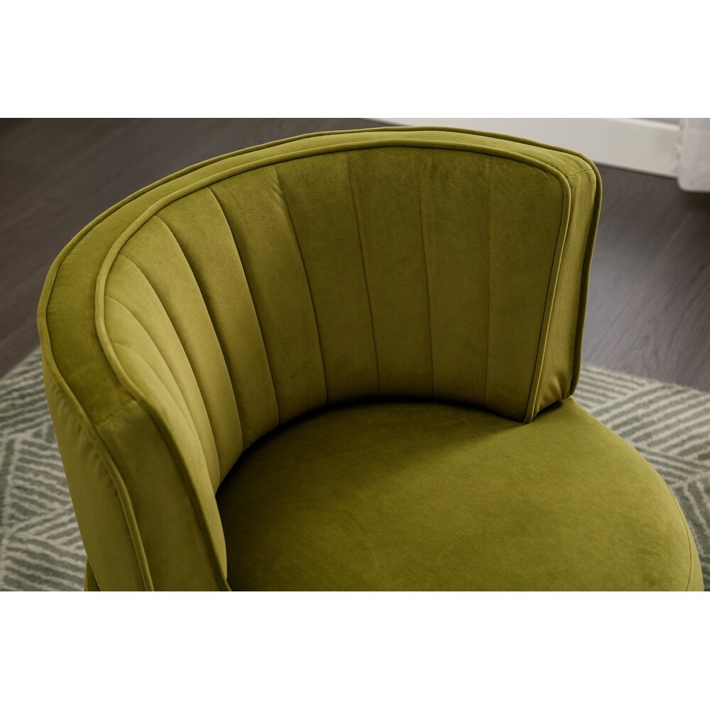 Swivel Barrel Accent Sofa Chairs