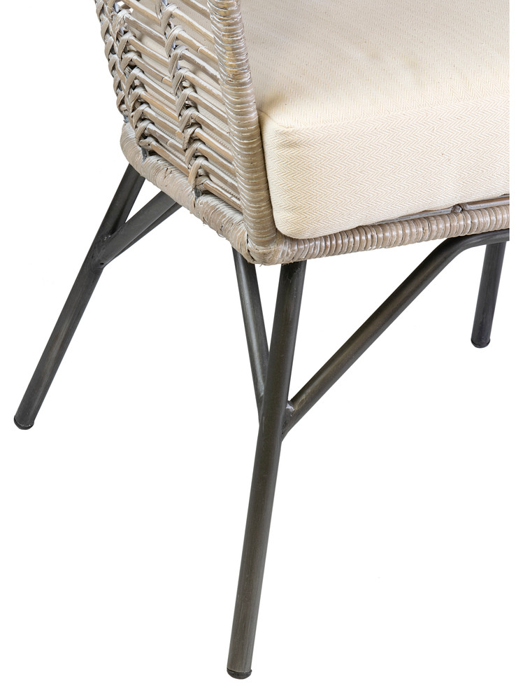 East at Main Bora Occasional Chair   Tropical   Armchairs And Accent Chairs   by East at Main  Houzz