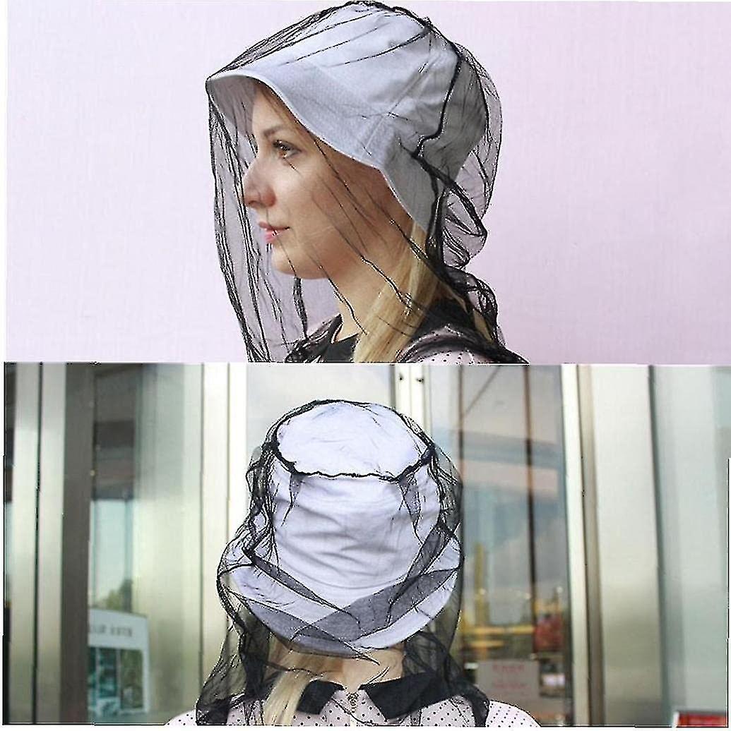 Head Net Mesh Face Neck Netting From Insect Bug Bee Mosquito Gnats Anti-mosquito