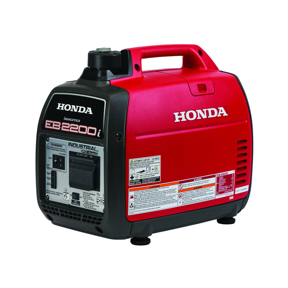 Honda Industrial Generator Gas 121cc 2200W with CO Minder EB2200ITAN from Honda