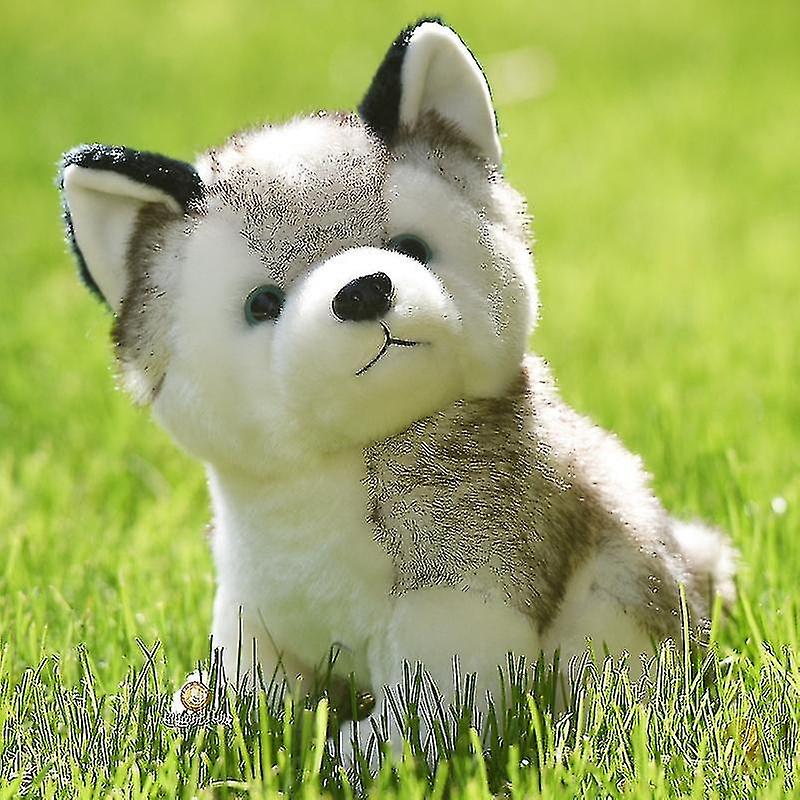 8inch Husky Dogs Plush Husky Wolf Stuffed Animal Toys Puppy Doll Simulation Dog