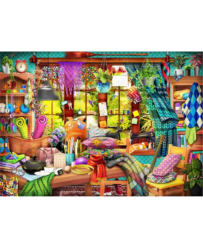 Brain Tree Games Mom's Workshop 1000 Piece Puzzle